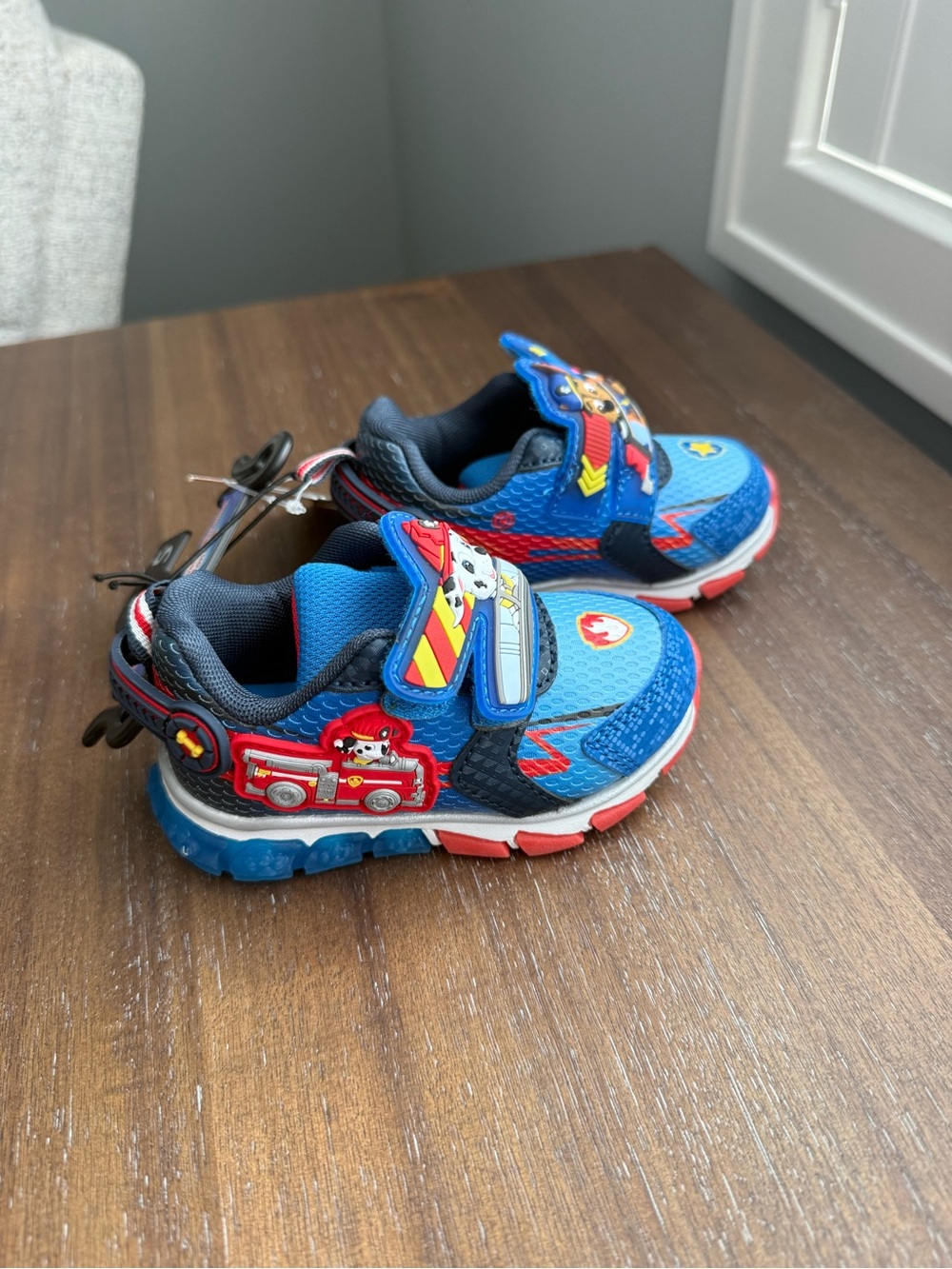 NWT Paw Patrol Light Up Sneakers